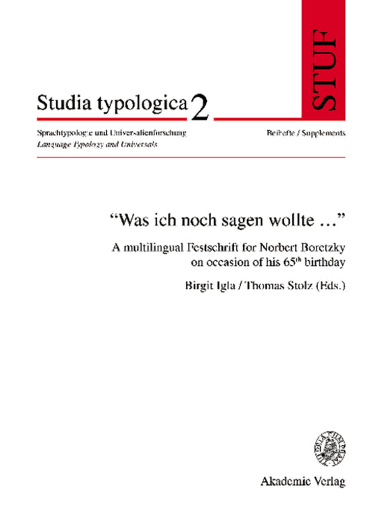 "Was ich noch sagen wollte…"