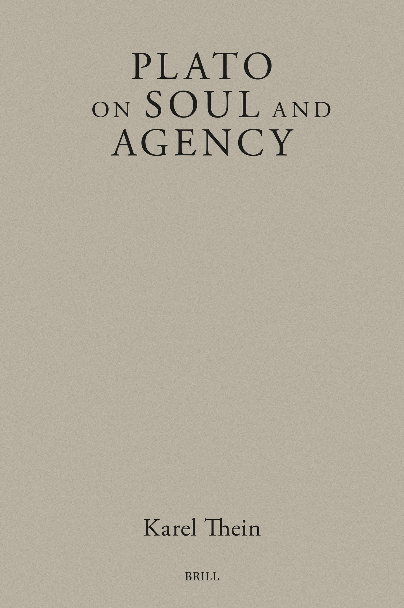 Plato on Soul and Agency