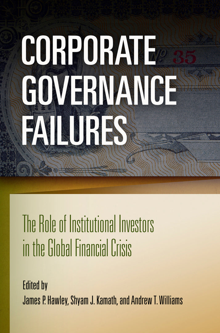 Cover image for Corporate Governance Failures ISBN 9780812243147