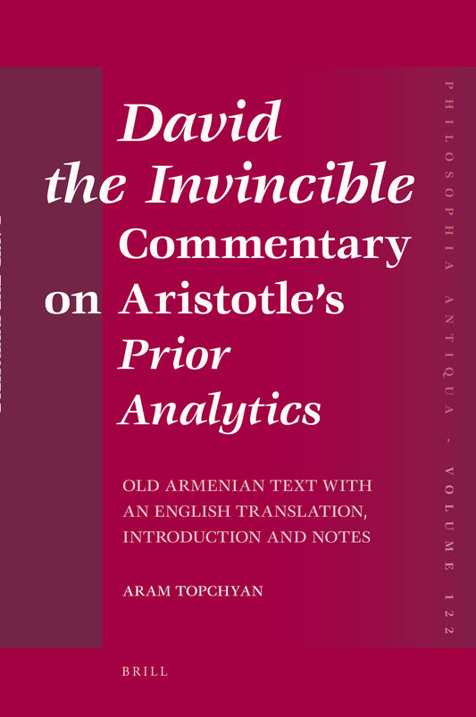 David the Invincible, Commentary on Aristotle's Prior Analytics