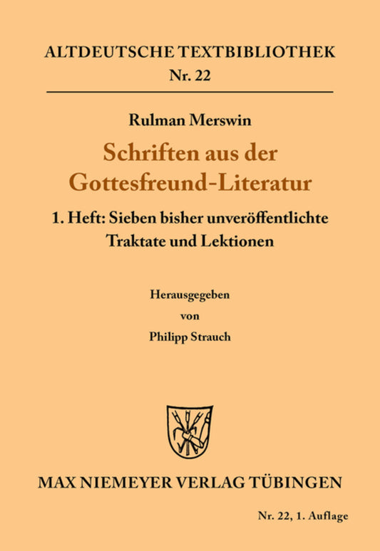 Schriften aus der Gottesfreund-Literatur