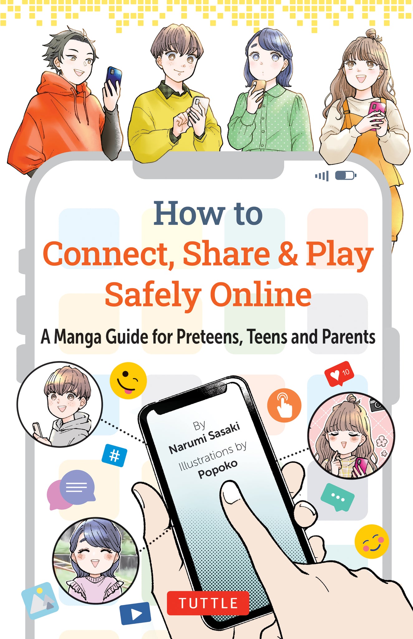 Cover image for How to Connect, Share & Play Safely Online ISBN 9784805319079
