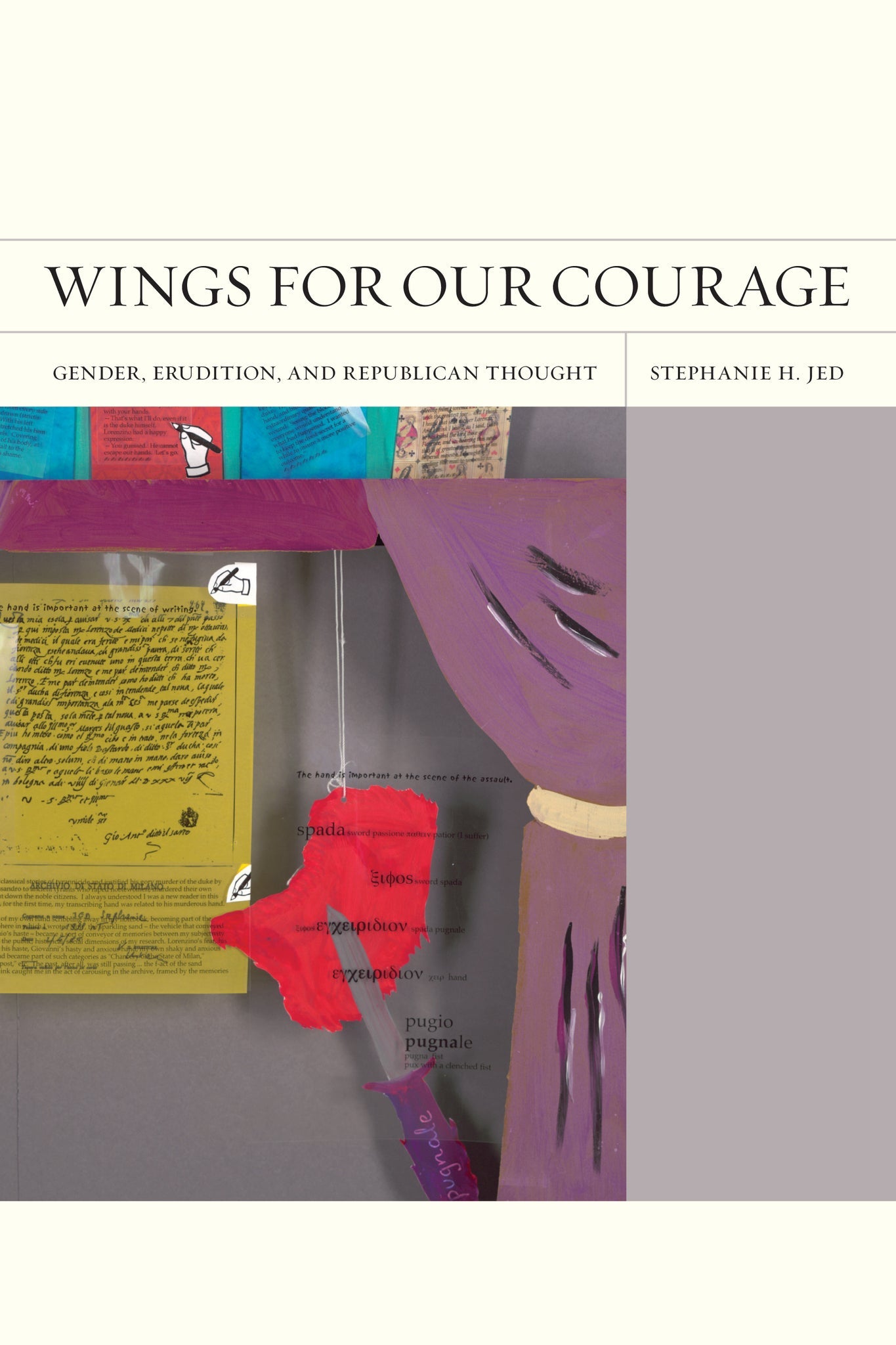 Cover image for Wings for Our Courage ISBN 9780520950054
