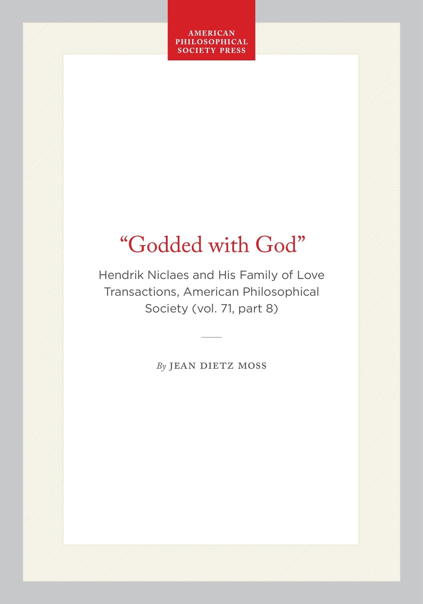 “Godded with God”