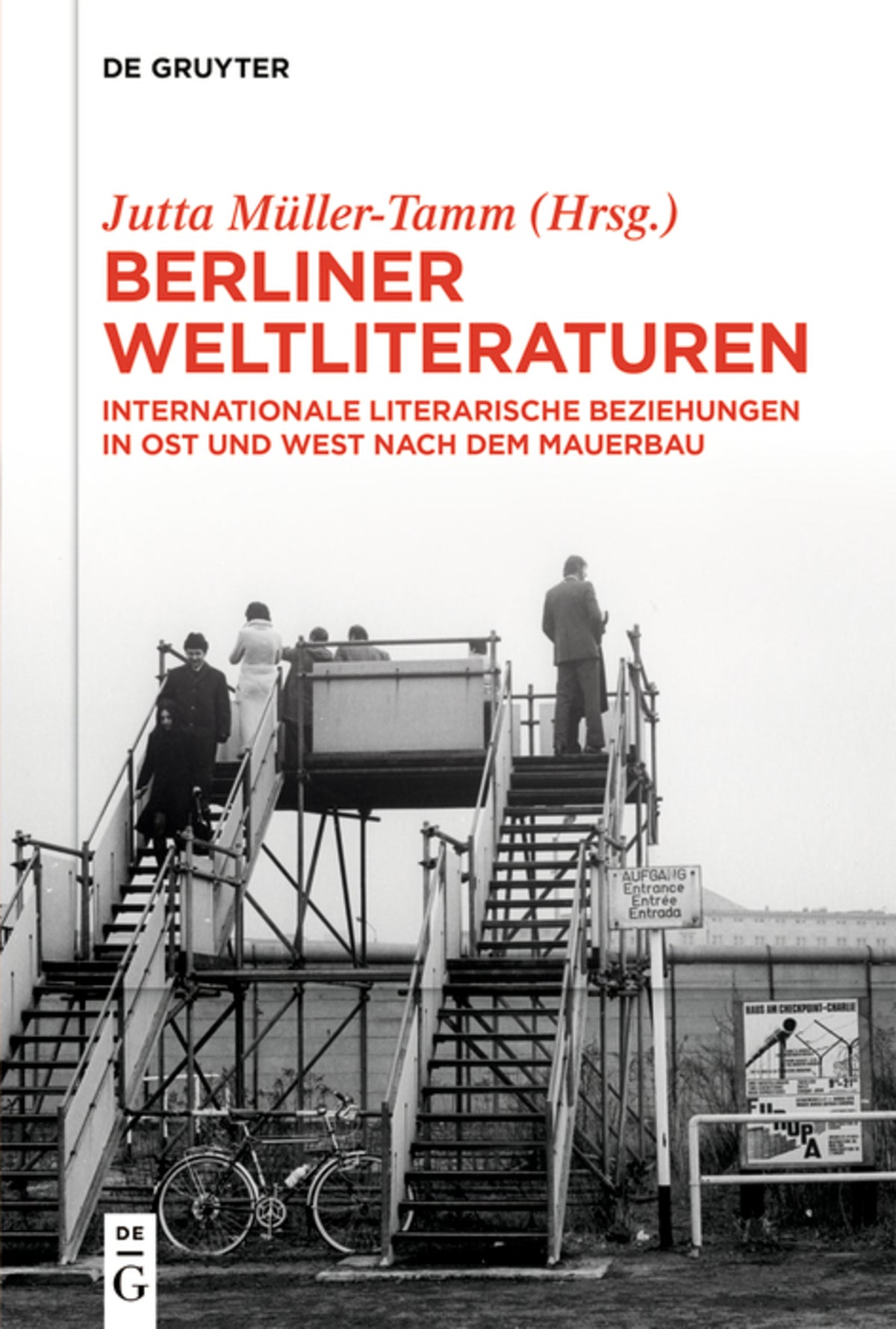 Cover image for Berliner Weltliteraturen ISBN 9783110738315