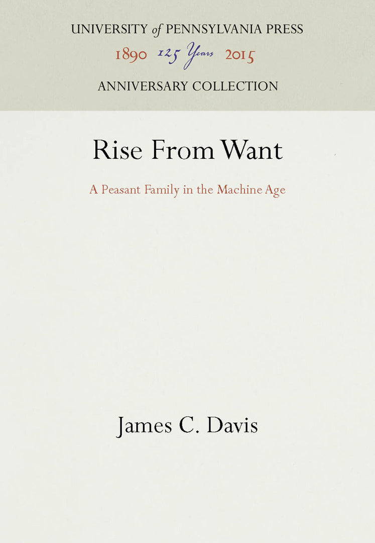 Rise From Want