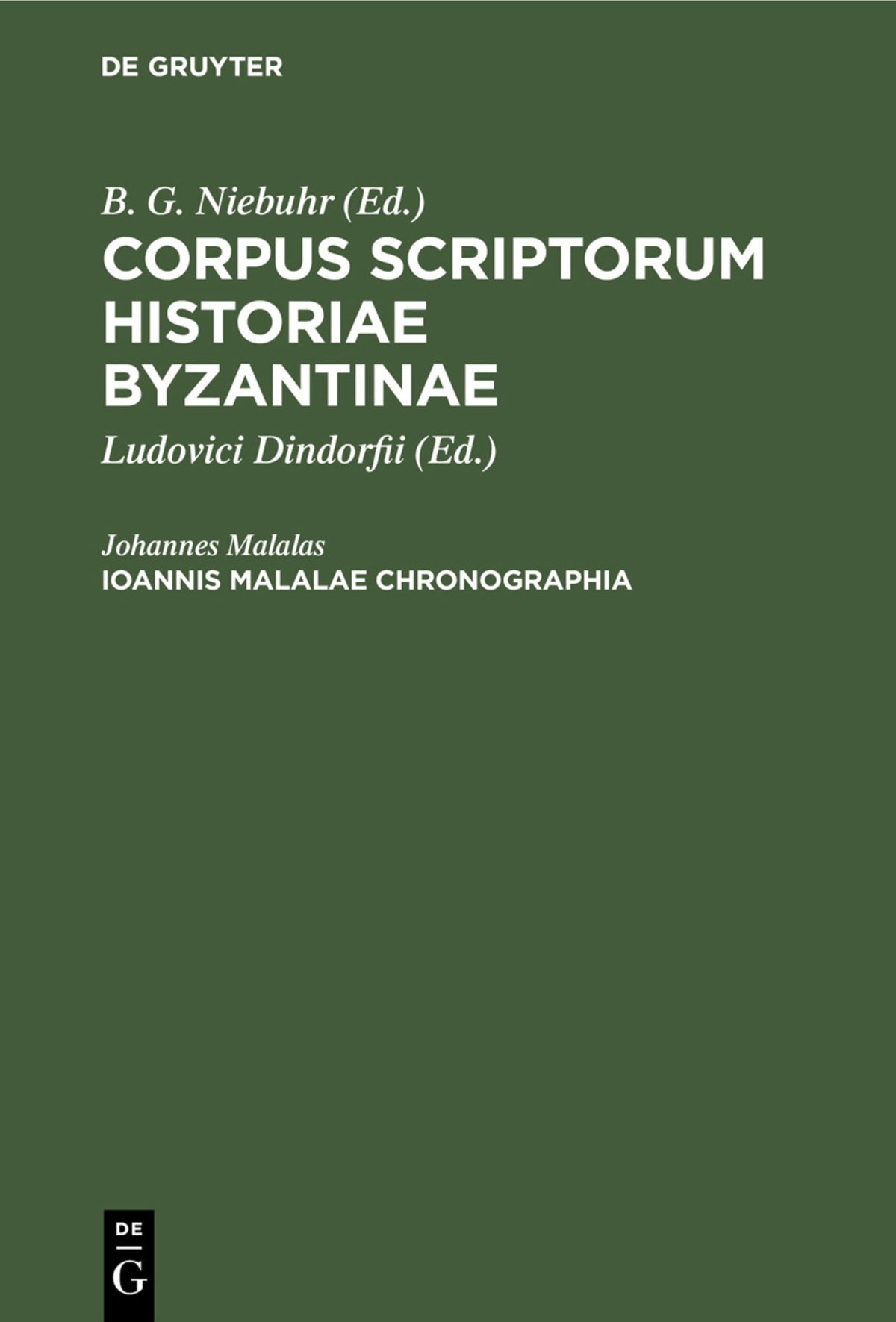 Ioannis Malalae Chronographia