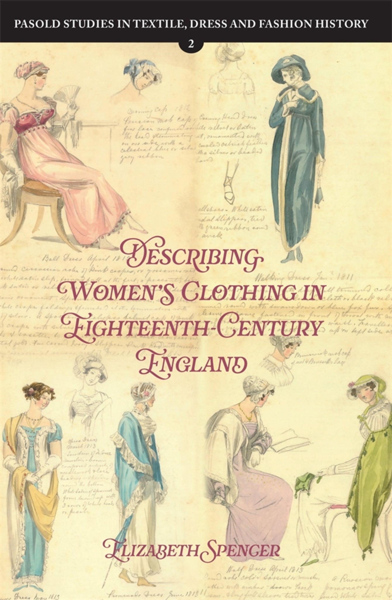Cover image for Describing Women’s Clothing in Eighteenth-Century England ISBN 9781837650347