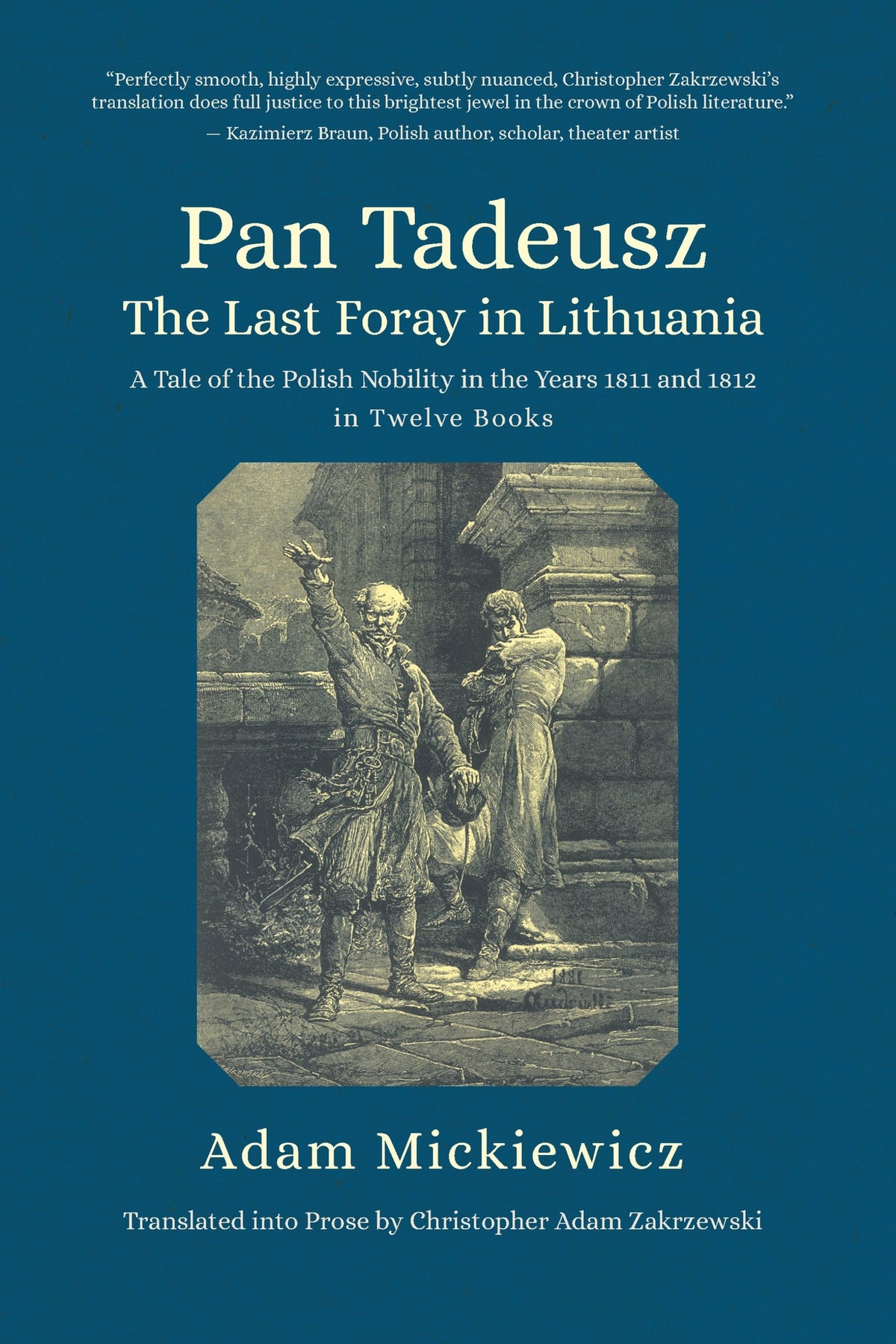 Cover image for Pan Tadeusz. The Last Foray in Lithuania ISBN 9798887196053