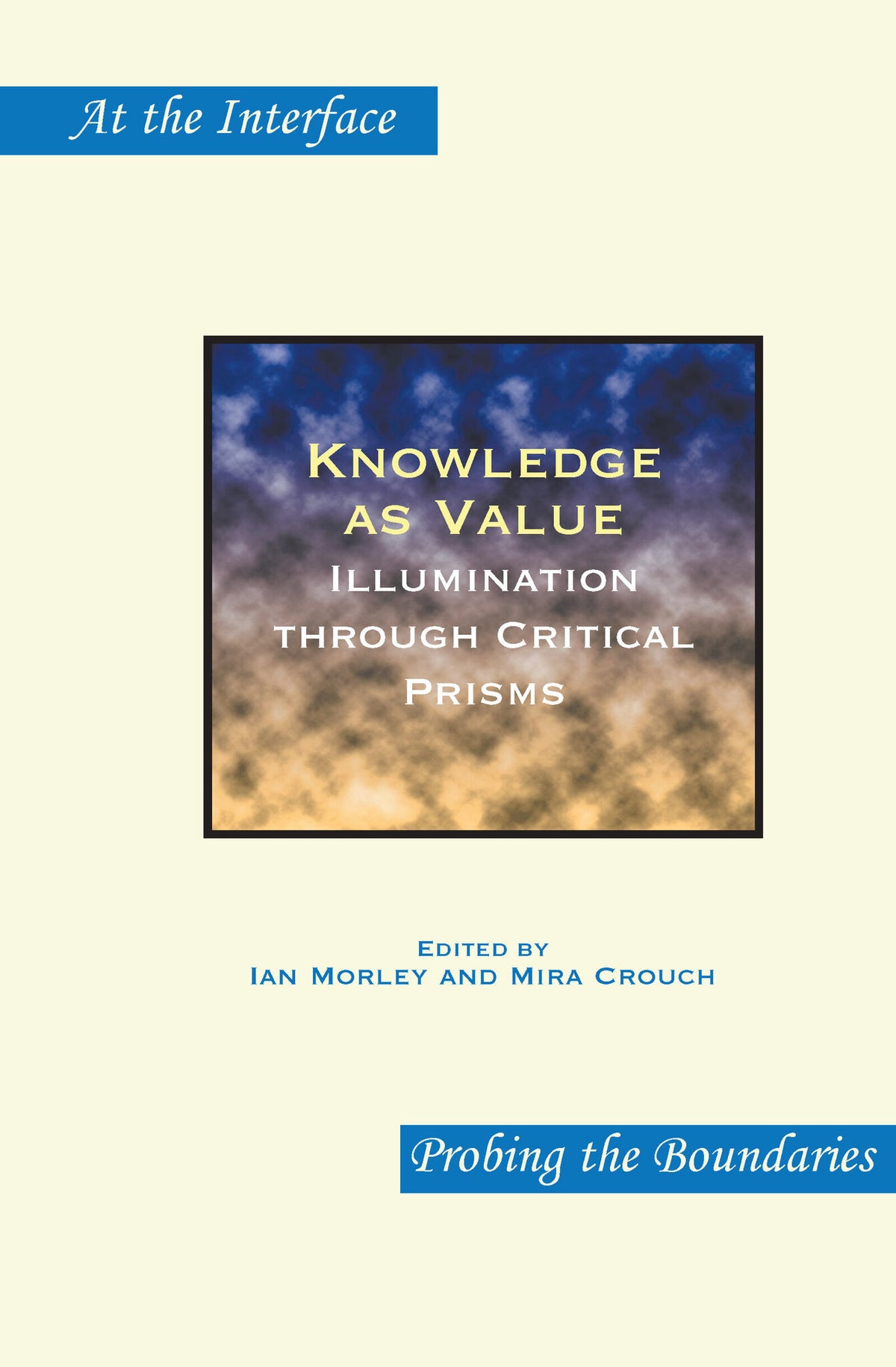 Cover image for Knowledge as Value ISBN 9789042024380