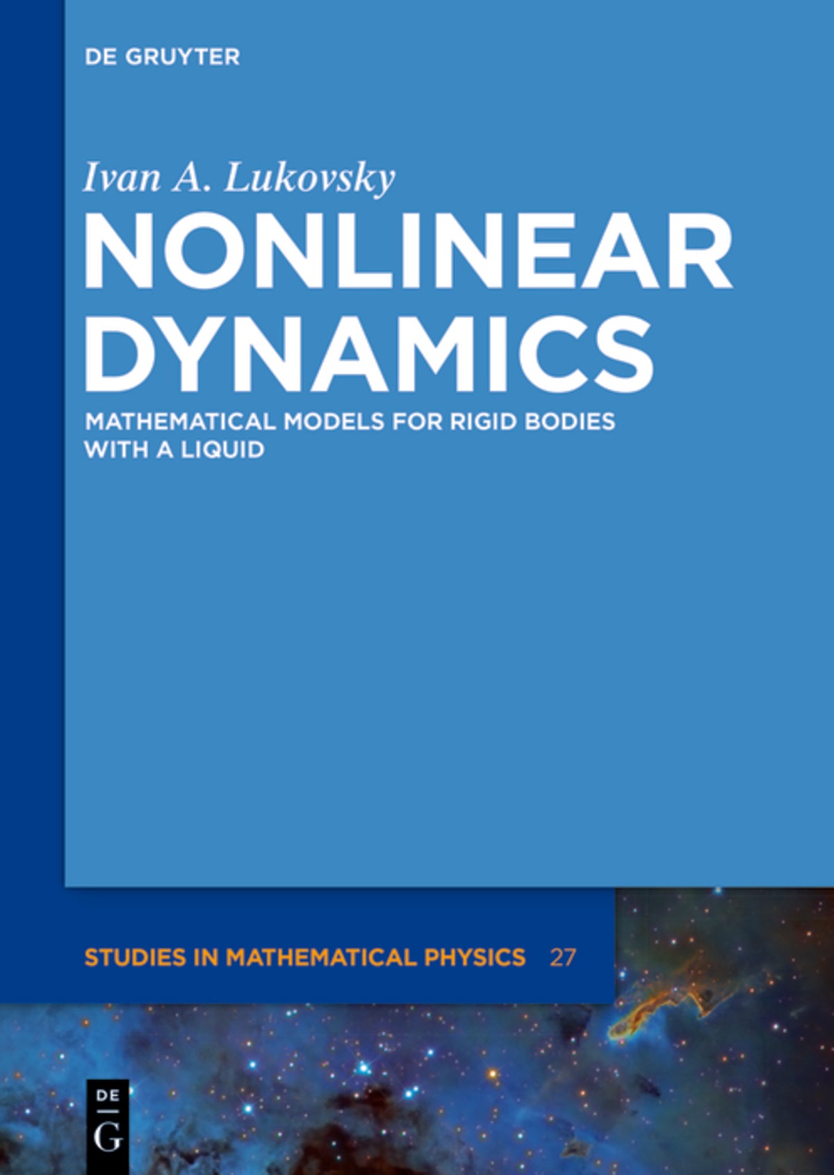 Cover image for Nonlinear Dynamics ISBN 9783110555363