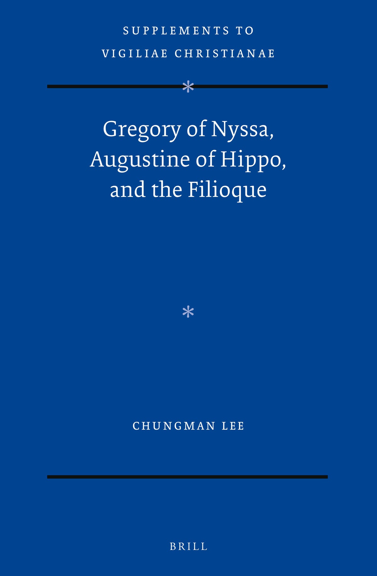 Gregory of Nyssa, Augustine of Hippo, and the Filioque