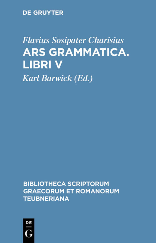 Ars grammatica. Libri V