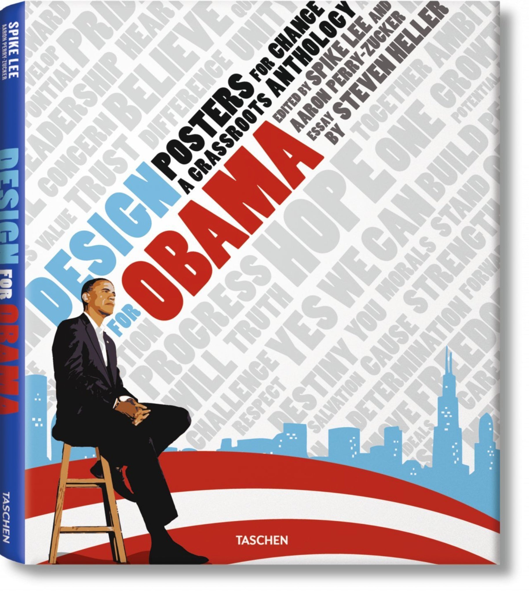 Cover image for Design for Obama. Posters for Change: A Grassroots Anthology ISBN 9783836518567