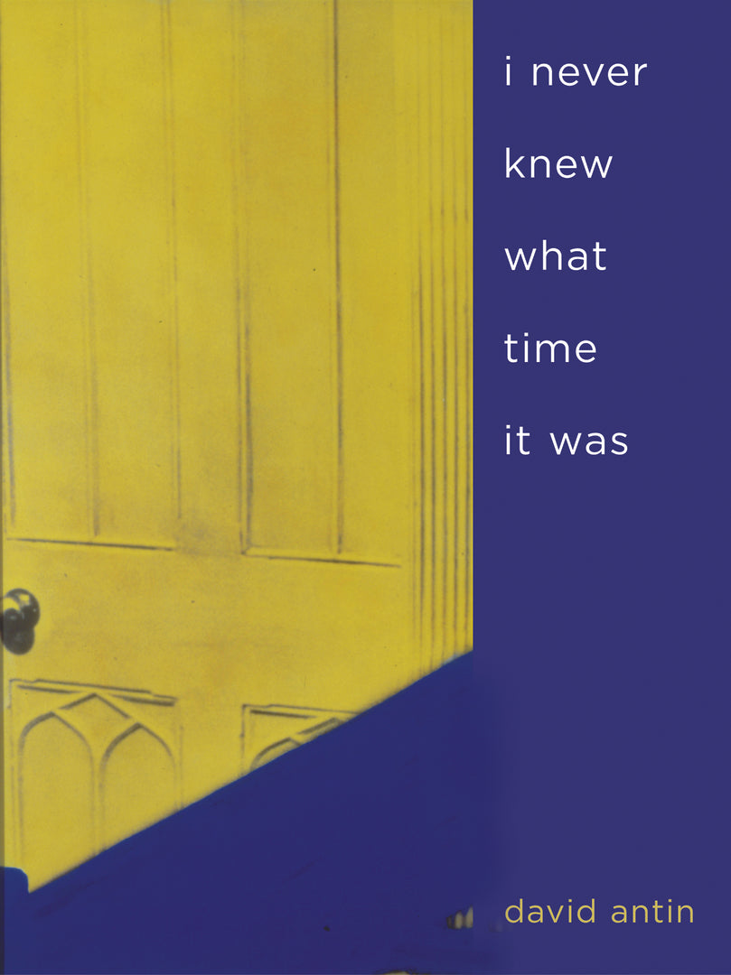 Cover image for i never knew what time it was ISBN 9780520938298