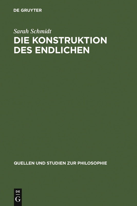 Die Konstruktion des Endlichen