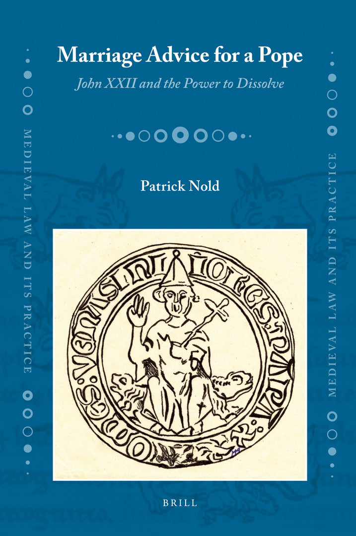 Cover image for Marriage Advice for a Pope ISBN 9789004171114