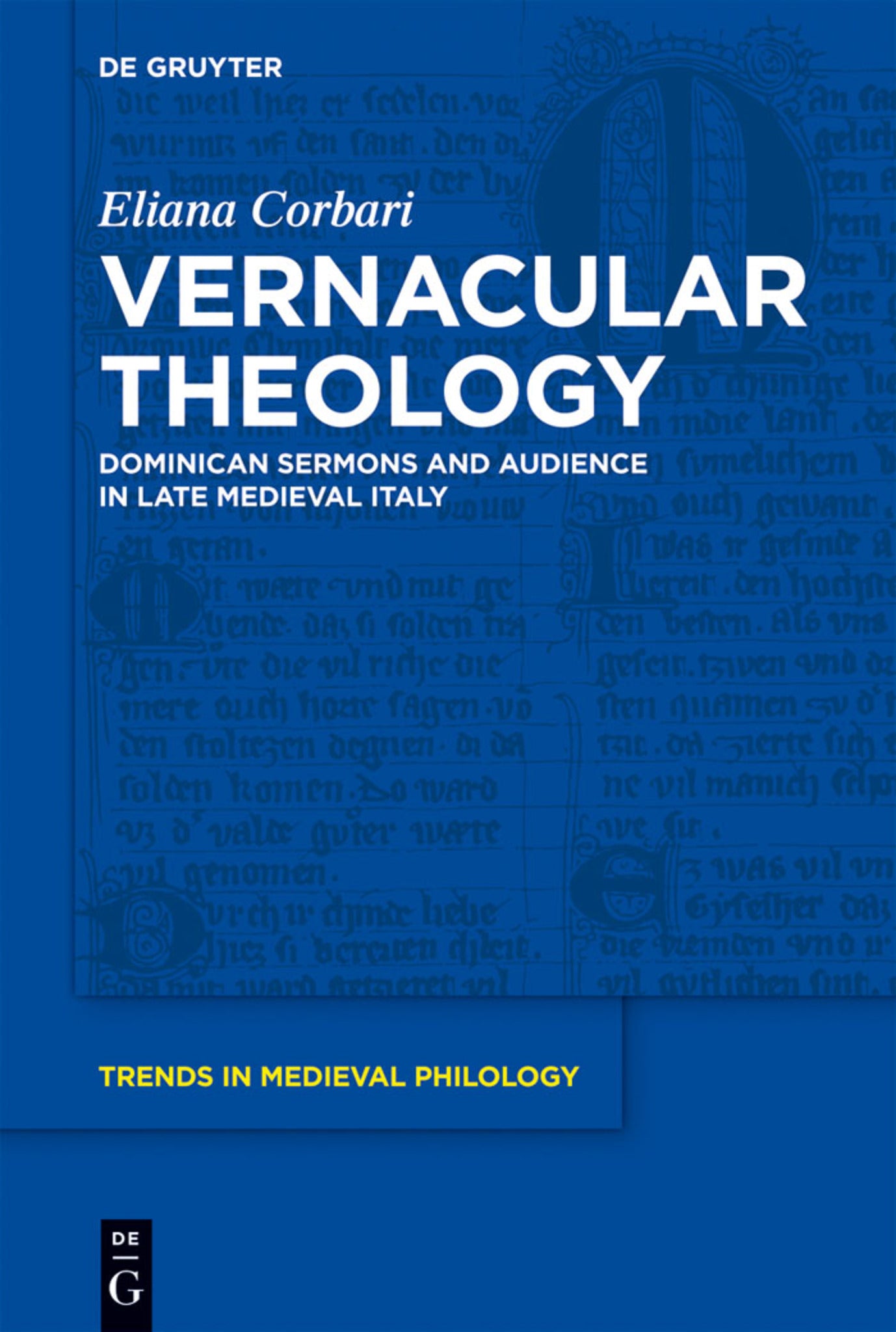 Cover image for Vernacular Theology ISBN 9783110240320
