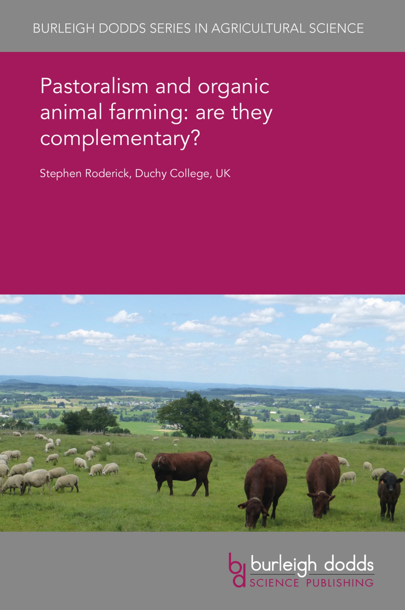 Cover image for Pastoralism and organic animal farming: are they complementary? ISBN 9781838796730