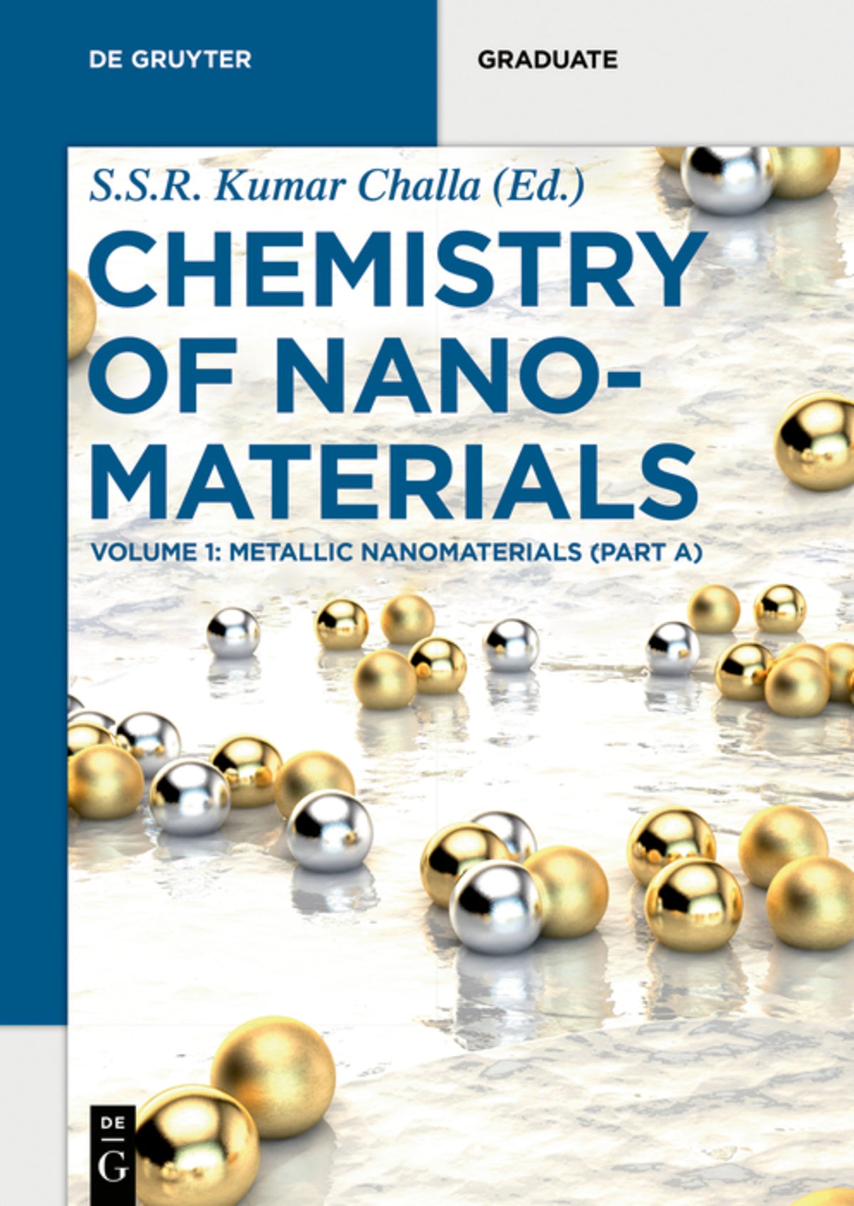 Cover image for Metallic Nanomaterials (Part A) ISBN 9783110340037