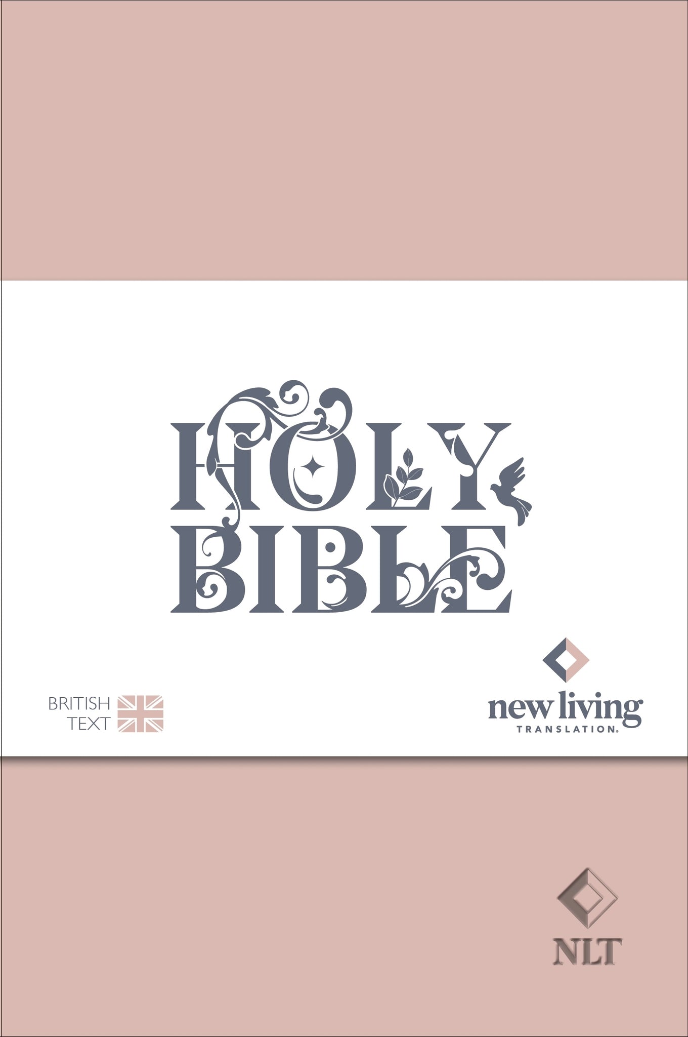 NLT Holy Bible, Pink Flexiback, Leather-Feel, Debossed Detailing, British Text, NLT New Living Translation, Flexiback, Standard size