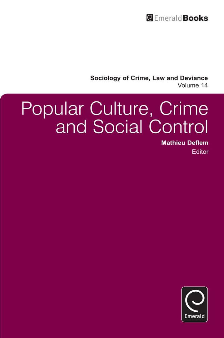 Cover image for Popular Culture, Crime and Social Control ISBN 9781849507325