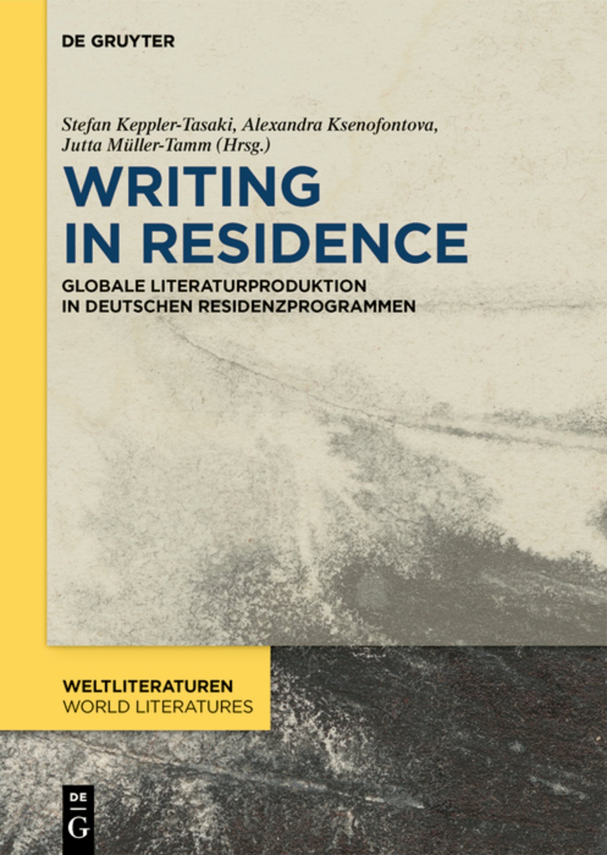 Cover image for Writing in Residence ISBN 9783111389790