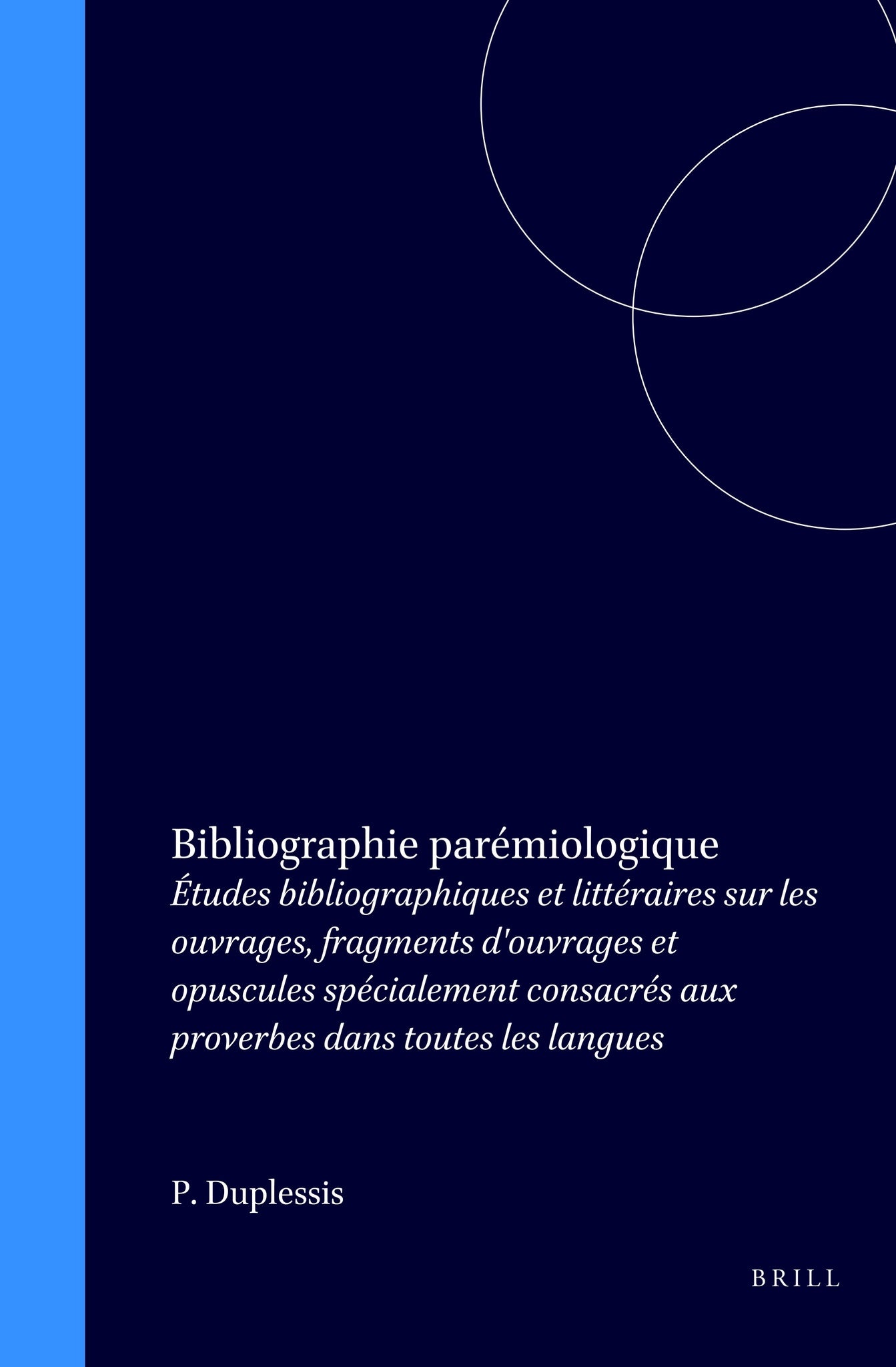 Bibliographie parémiologique