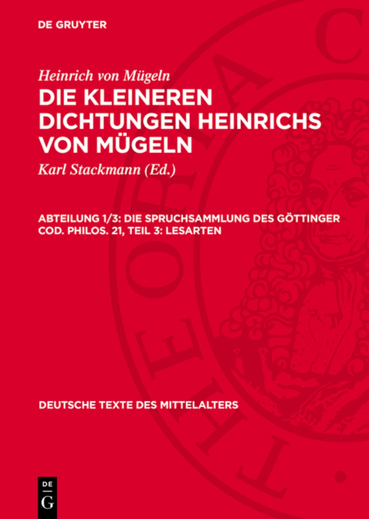 Teilband 3: Lesarten