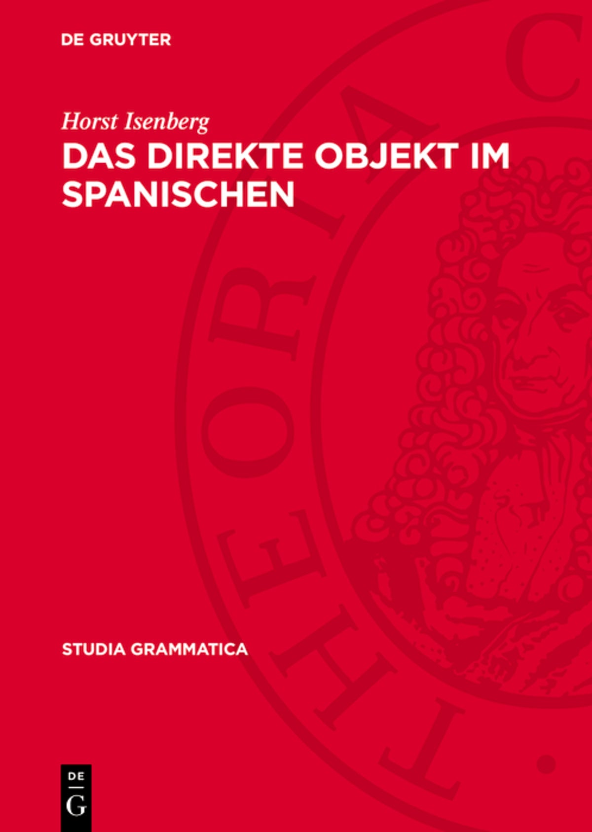 Cover image for Das direkte Objekt im Spanischen ISBN 9783112740842