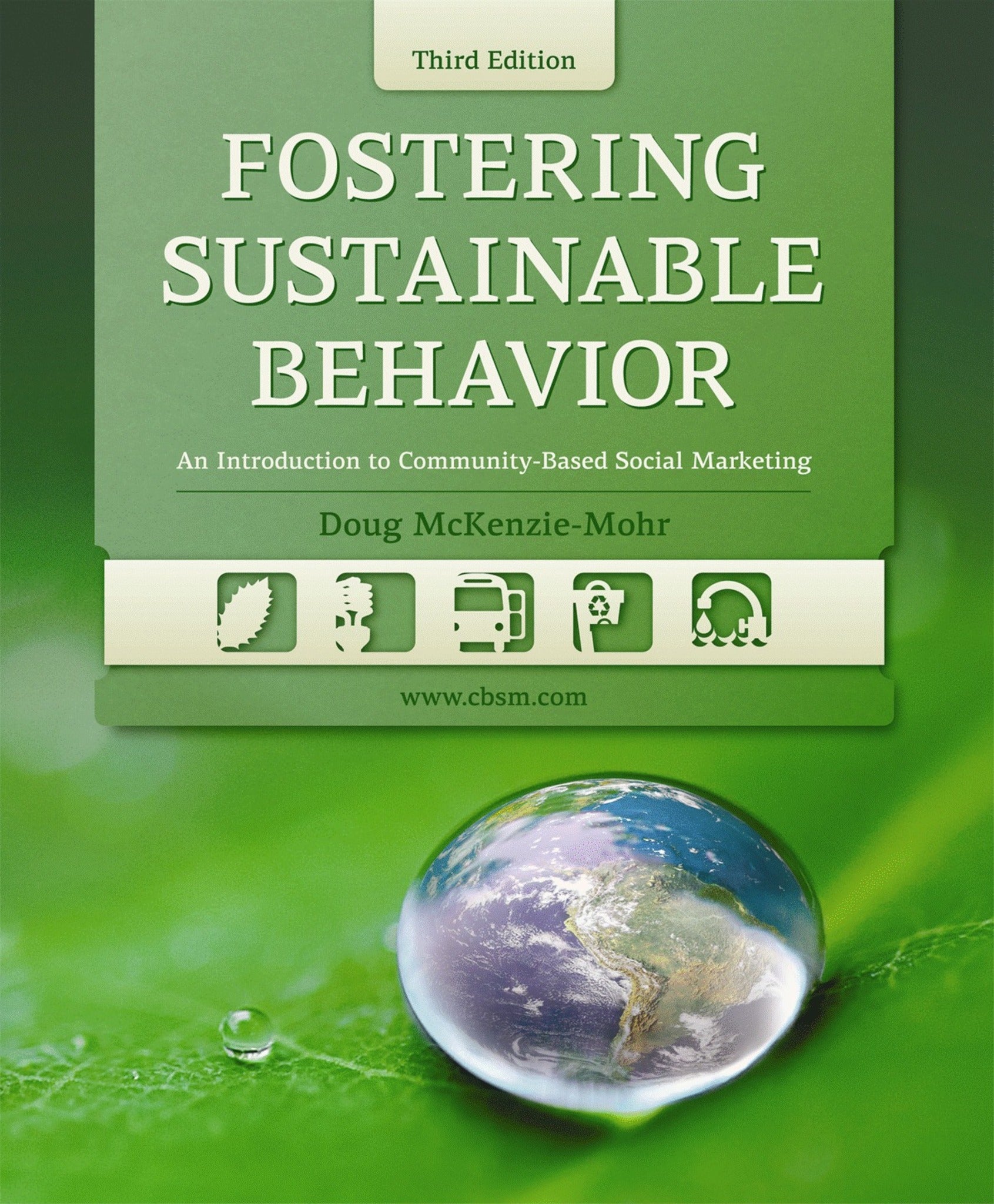 Cover image for Fostering Sustainable Behavior, Third Edition ISBN 9780865716421