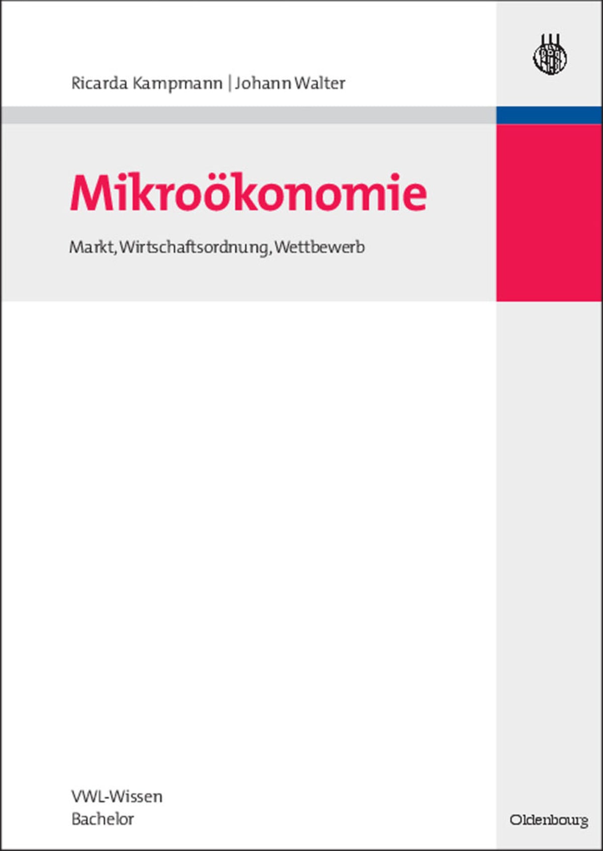 Cover image for Mikroökonomie ISBN 9783486591576