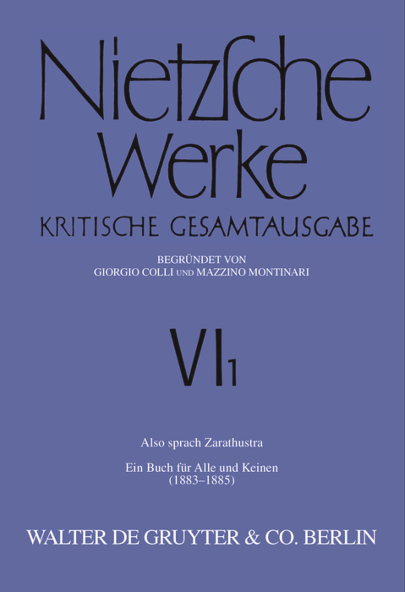 Also sprach Zarathustra