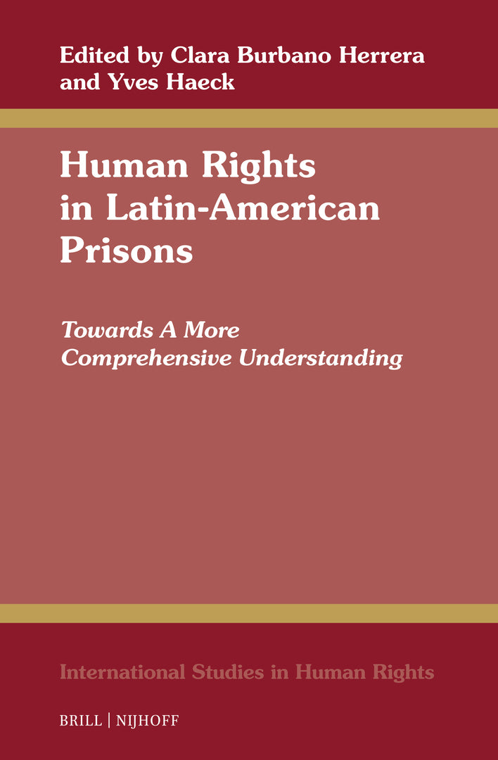Cover image for Human Rights in Latin-American Prisons ISBN 9789004747722