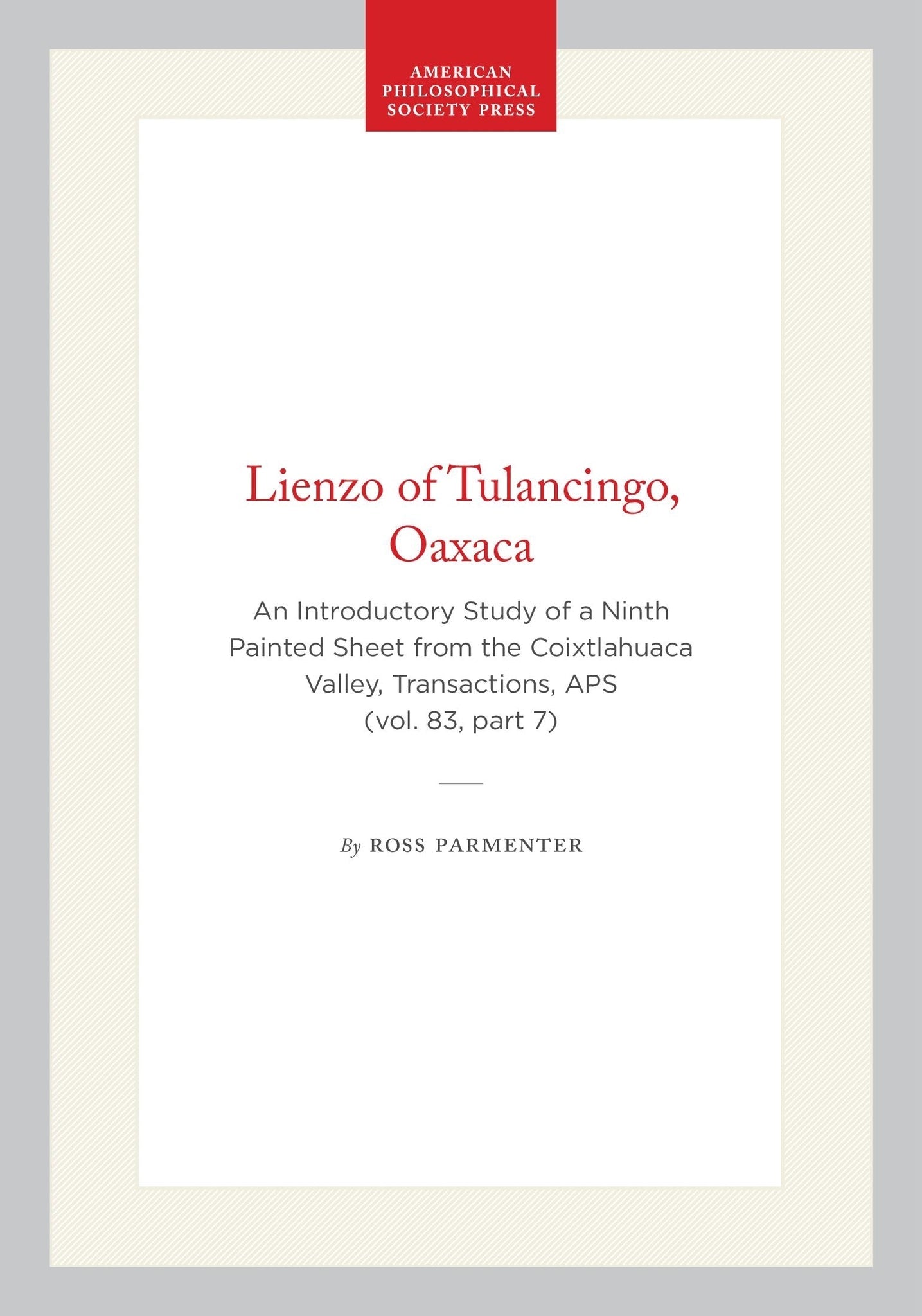Lienzo of Tulancingo, Oaxaca