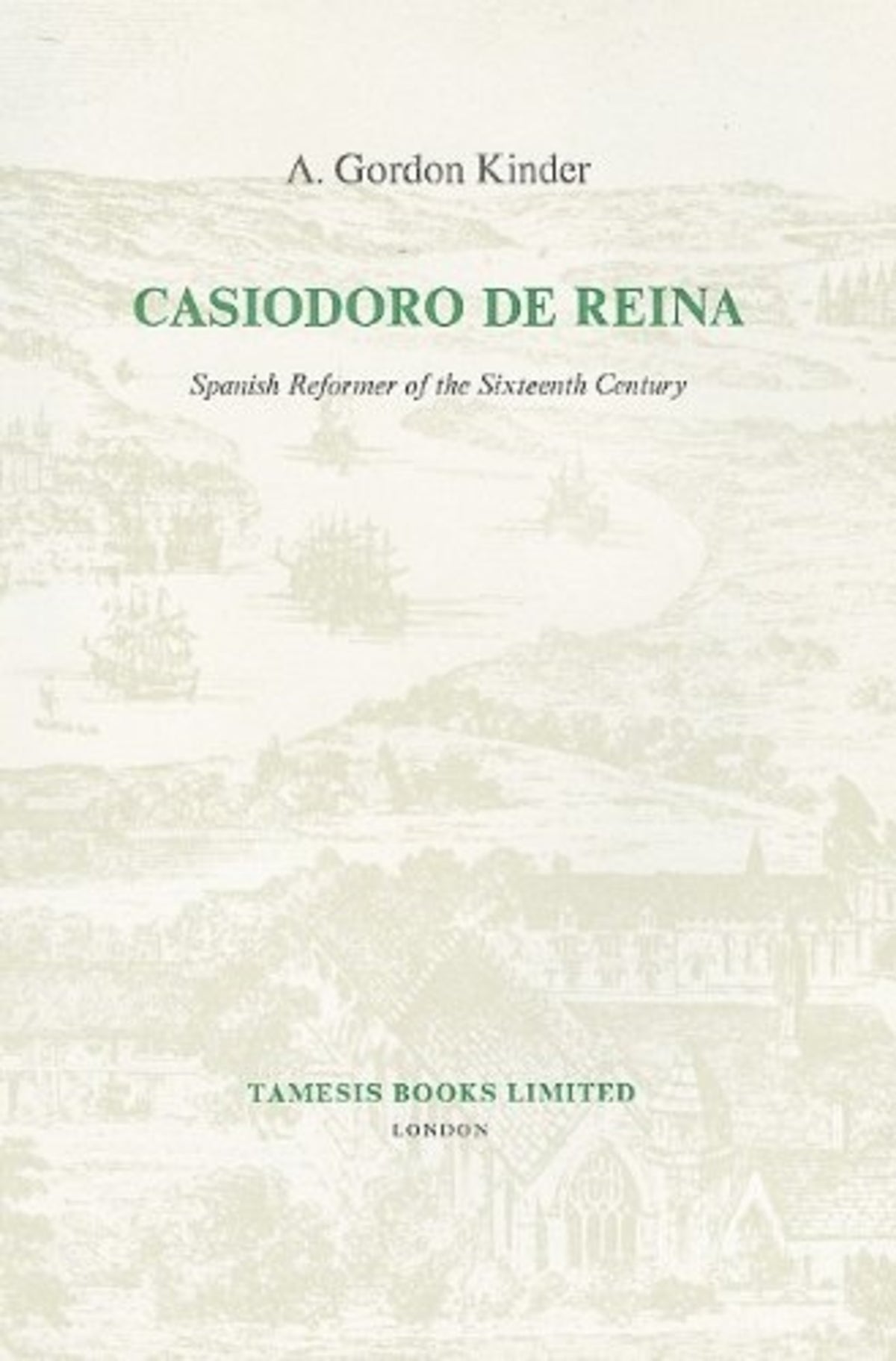 Cover image for Casiodoro de Reina ISBN 9780729300100