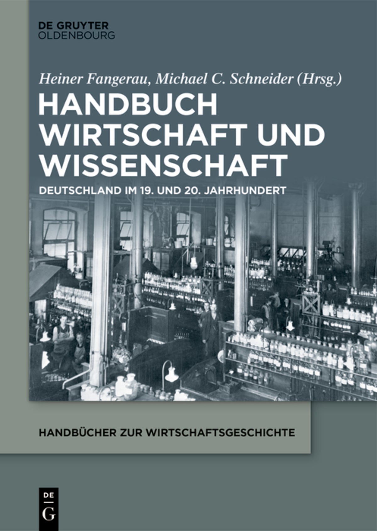 Cover image for Handbuch Wirtschaft und Wissenschaft ISBN 9783110623888