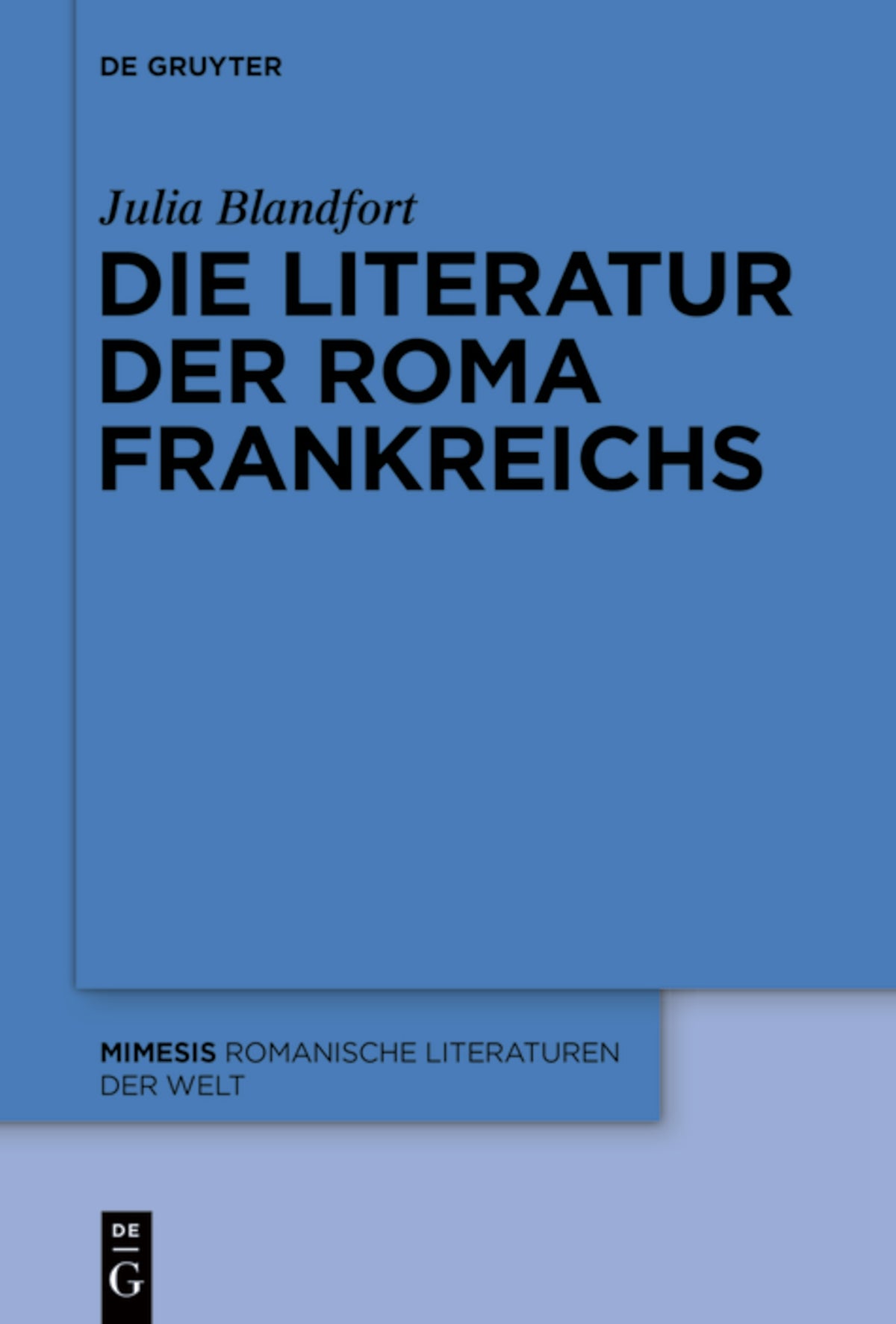 Die Literatur der Roma Frankreichs