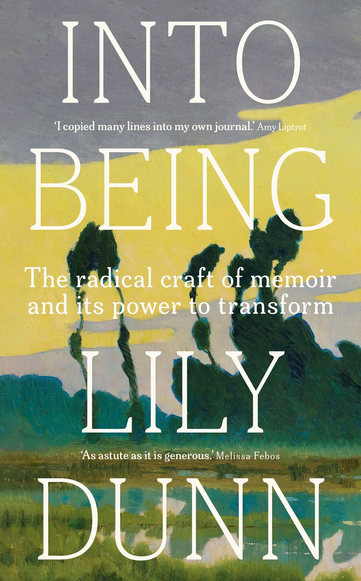 Cover image for Into being ISBN 9781526179258