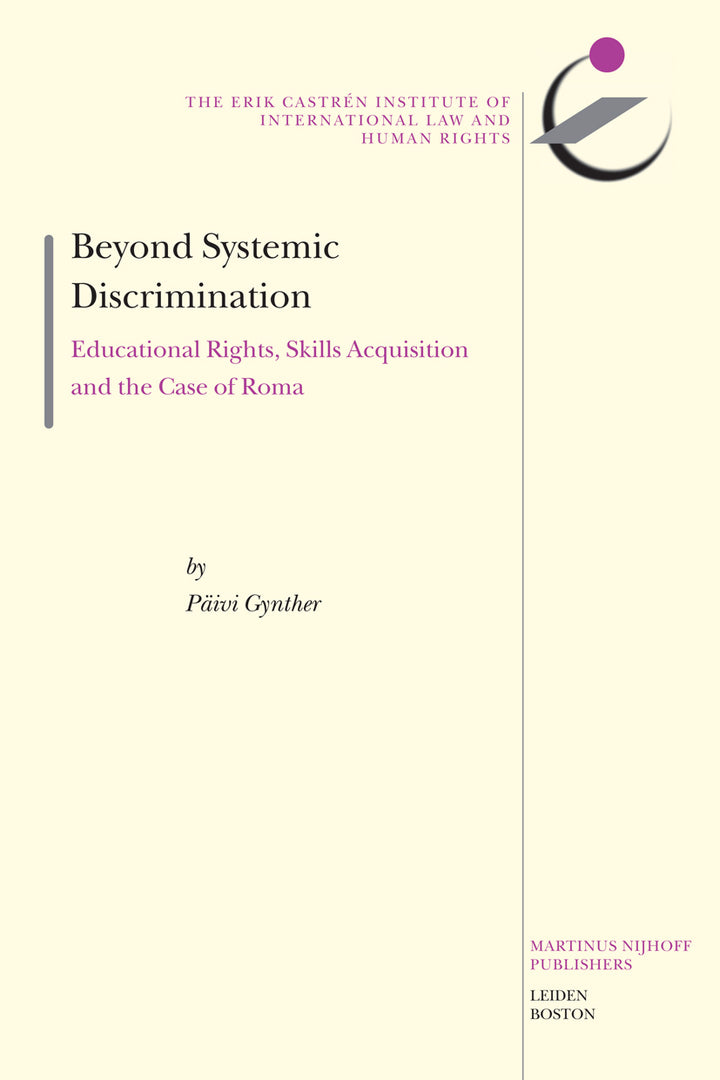 Cover image for Beyond Systemic Discrimination ISBN 9789004162655