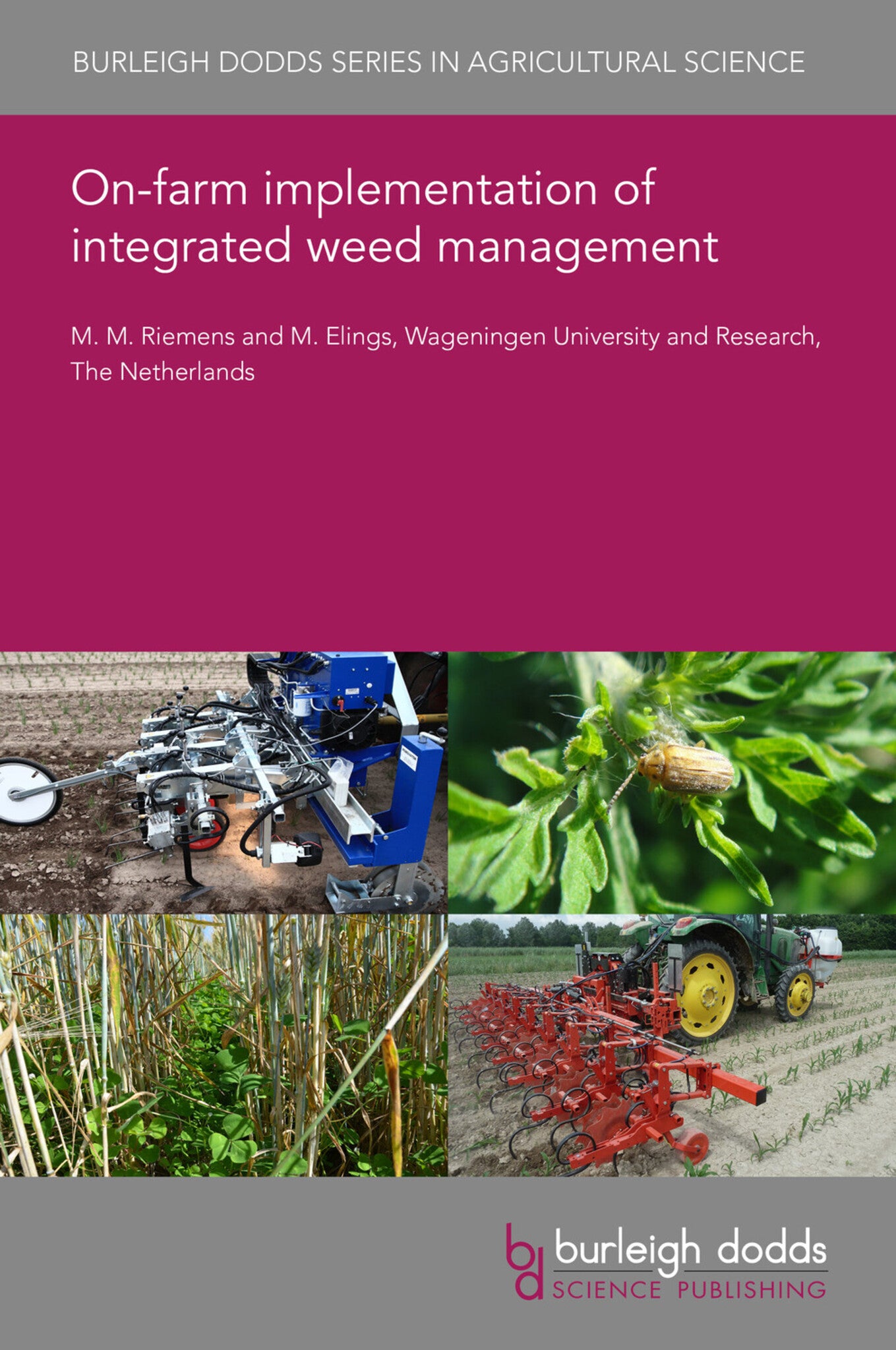 Cover image for On-farm implementation of integrated weed management ISBN 9781801464864