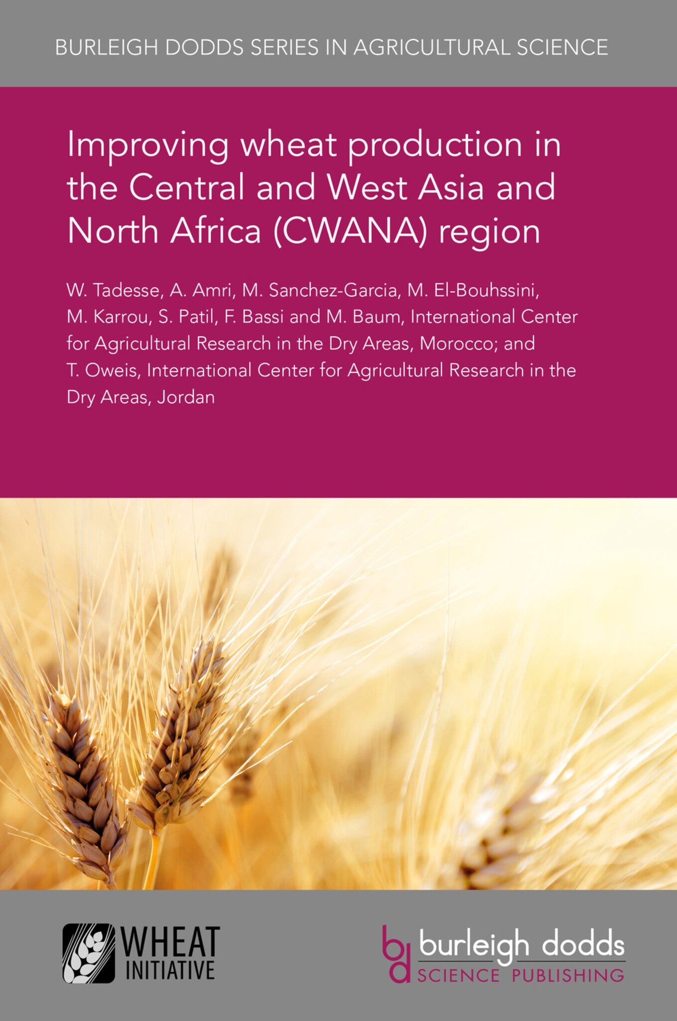 Cover image for Improving wheat production in the Central and West Asia and North Africa (CWANA) region ISBN 9781838793258