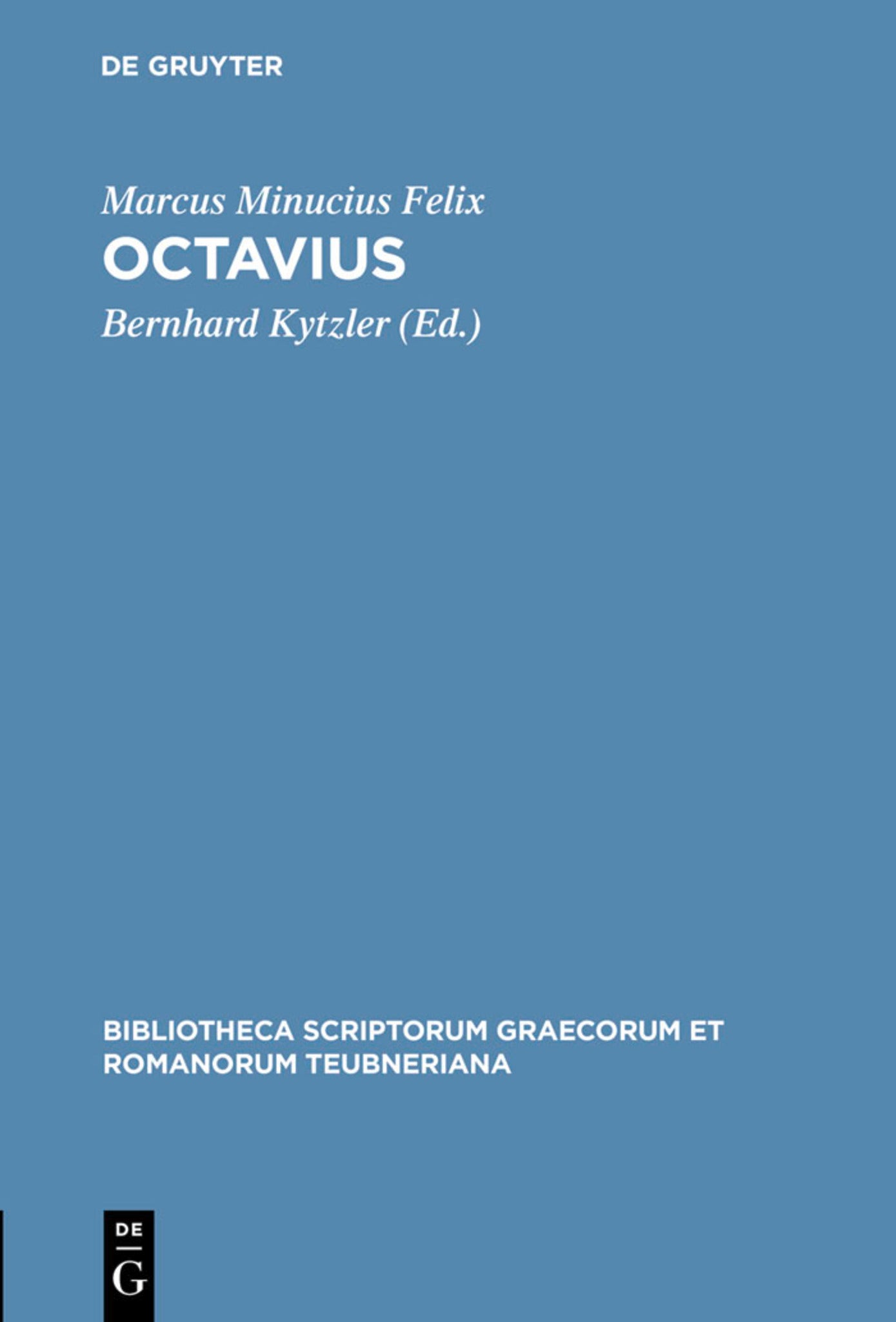 Cover image for Octavius ISBN 9783598715396