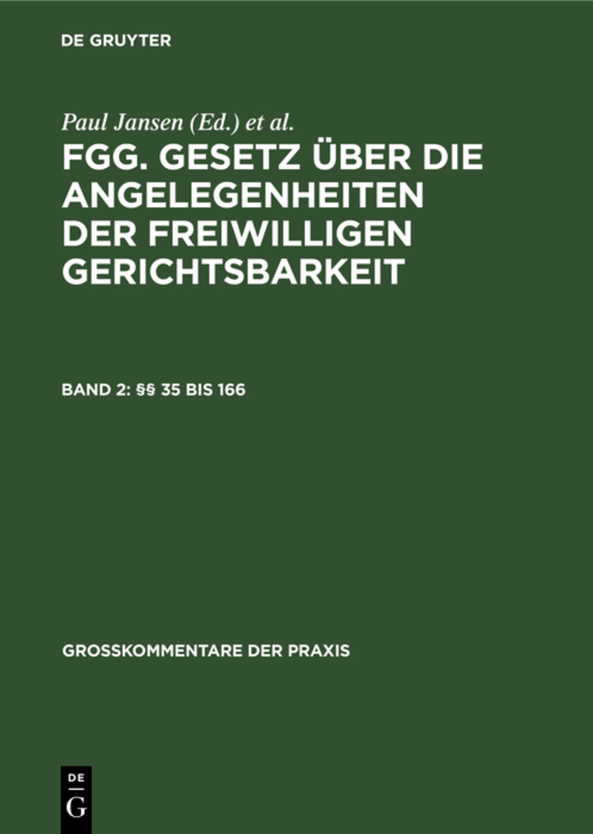 §§ 35 bis 166