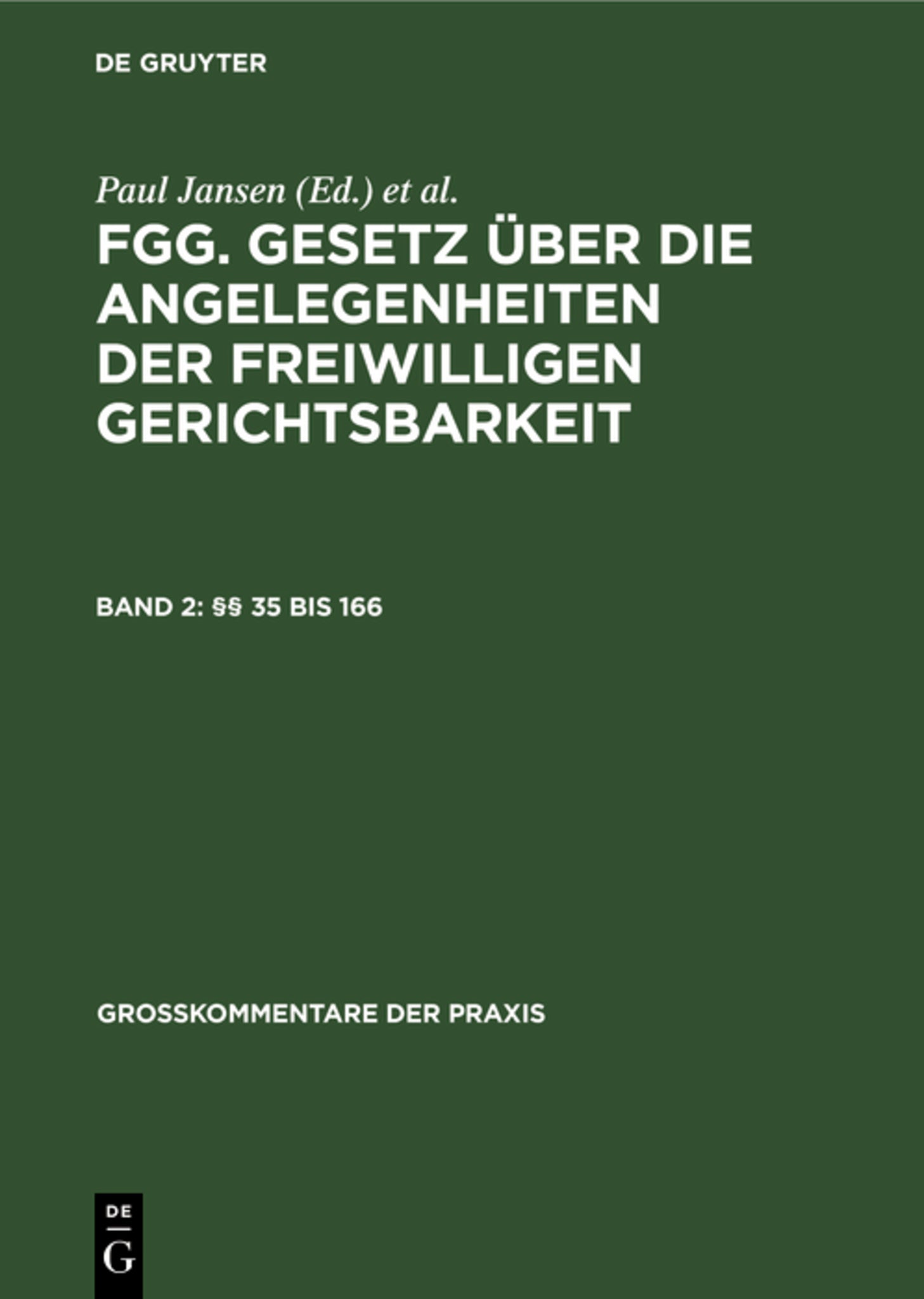 §§ 35 bis 166