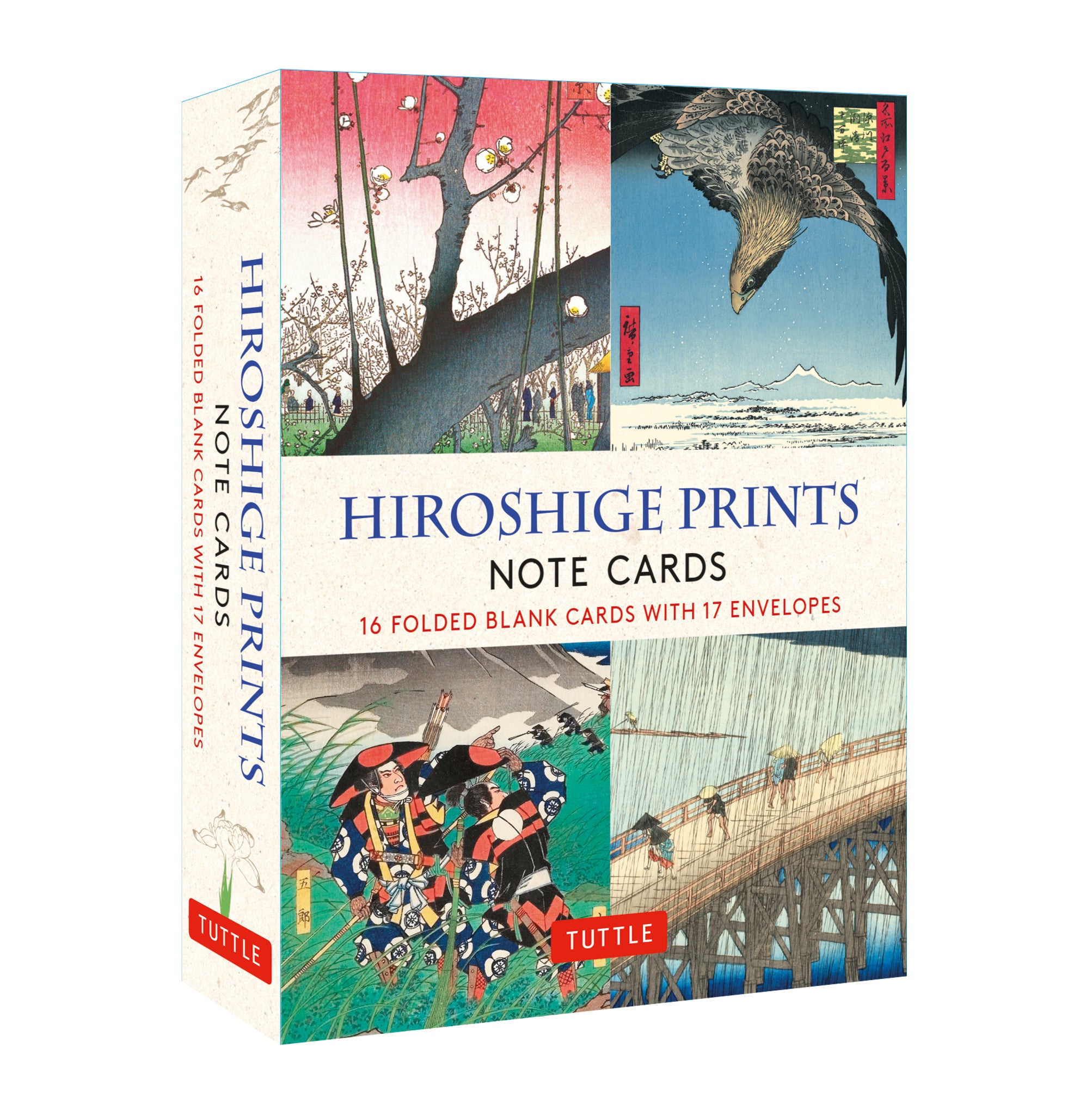 Cover image for Hiroshige Prints, 16 Note Cards ISBN 9780804854412