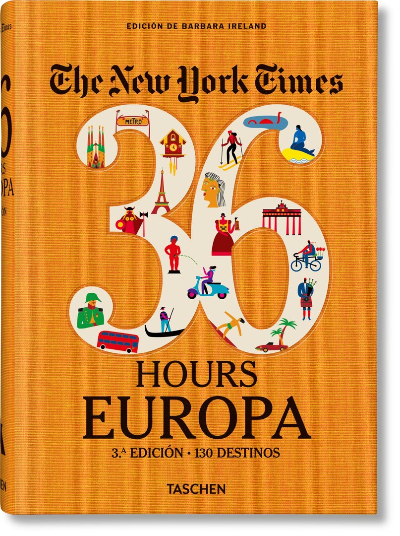 Cover image for The New York Times 36 Hours. Europa. 3.a edición ISBN 9783836580595