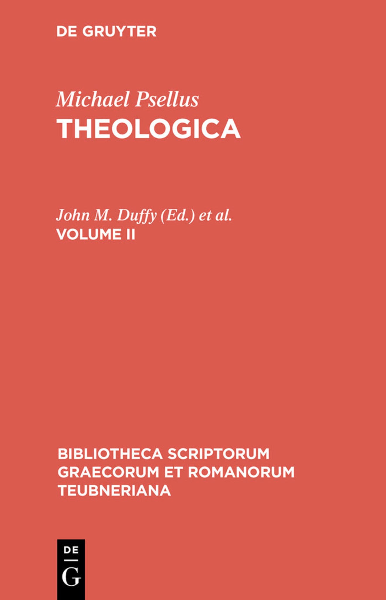 Cover image for Theologica ISBN 9783598716645