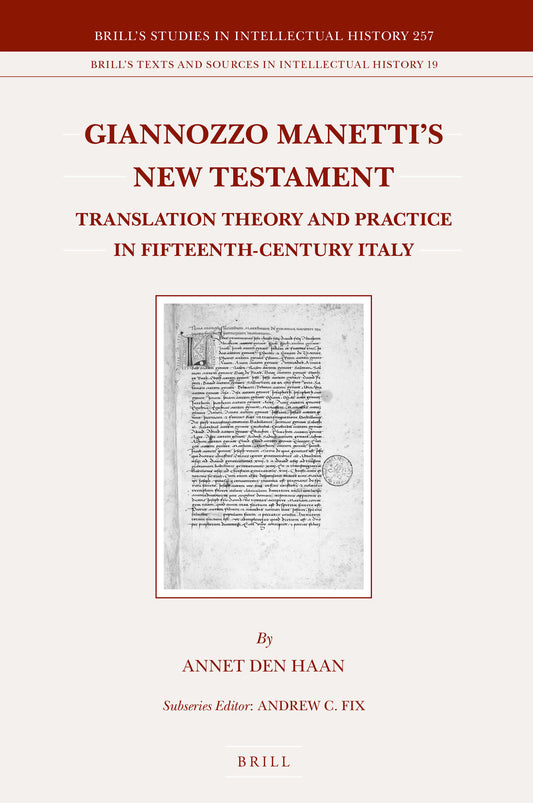 Giannozzo Manetti's New Testament