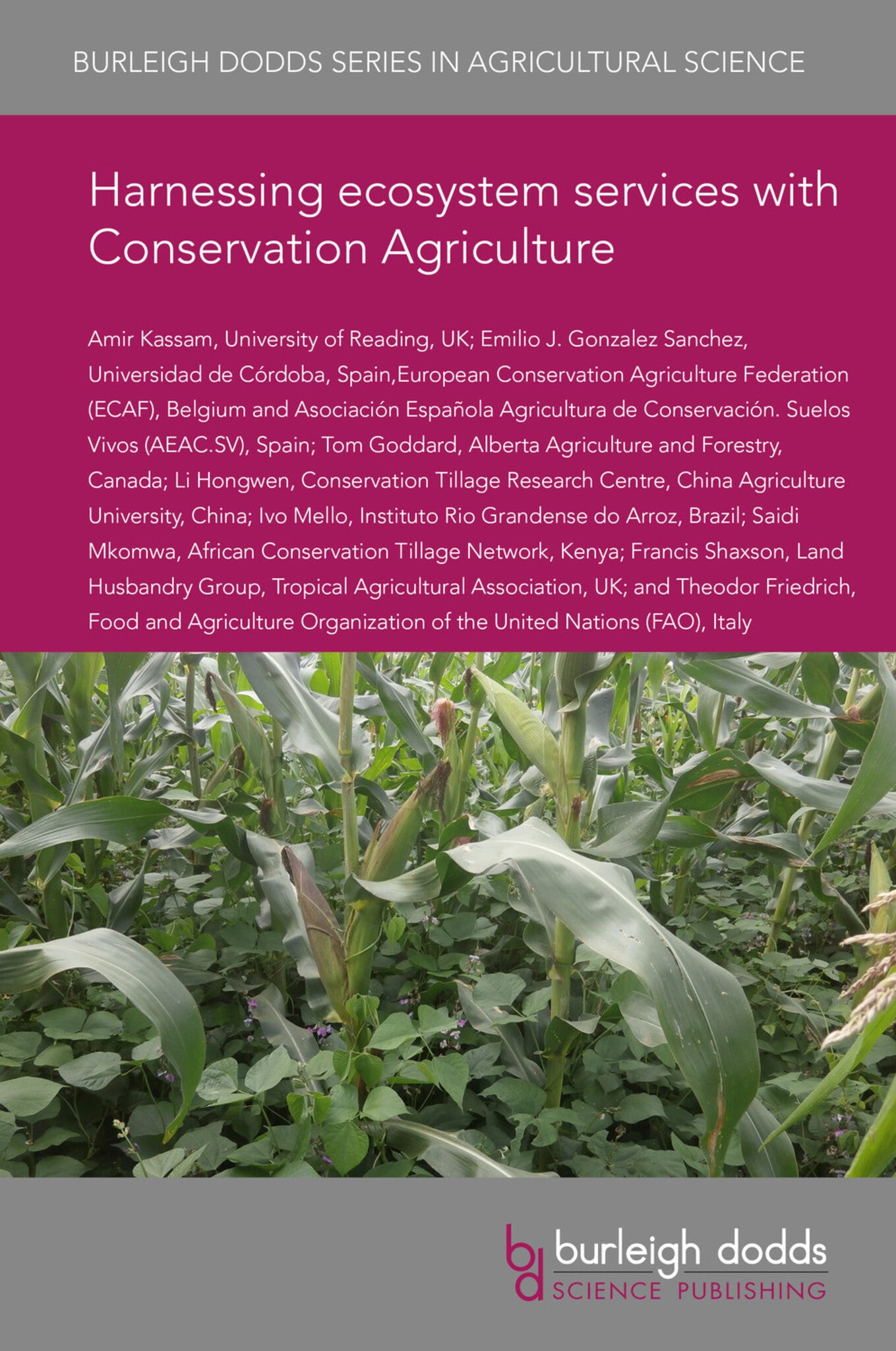 Cover image for Harnessing ecosystem services with Conservation Agriculture ISBN 9781786765970